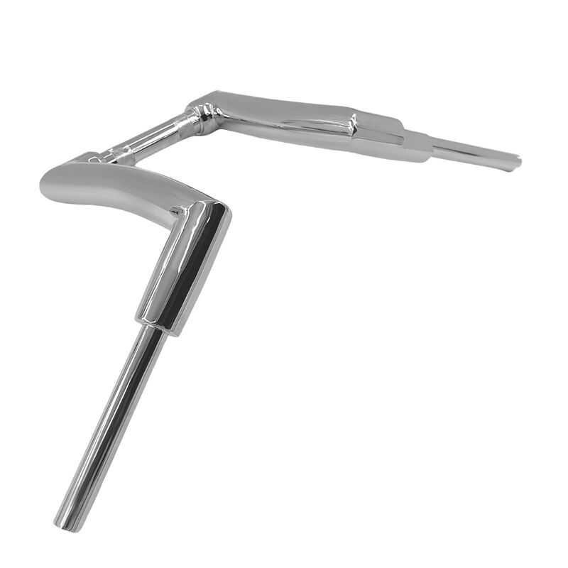 12" Rise Handlebar Ape Hangers 1" Clamp Fat Bar Chrome Fit For Harley Honda Yamaha Suzuki Kawasaki Triumph