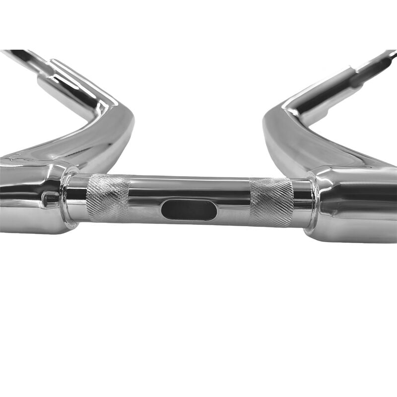12" Rise Handlebar Ape Hangers 1" Clamp Fat Bar Chrome Fit For Harley Honda Yamaha Suzuki Kawasaki Triumph