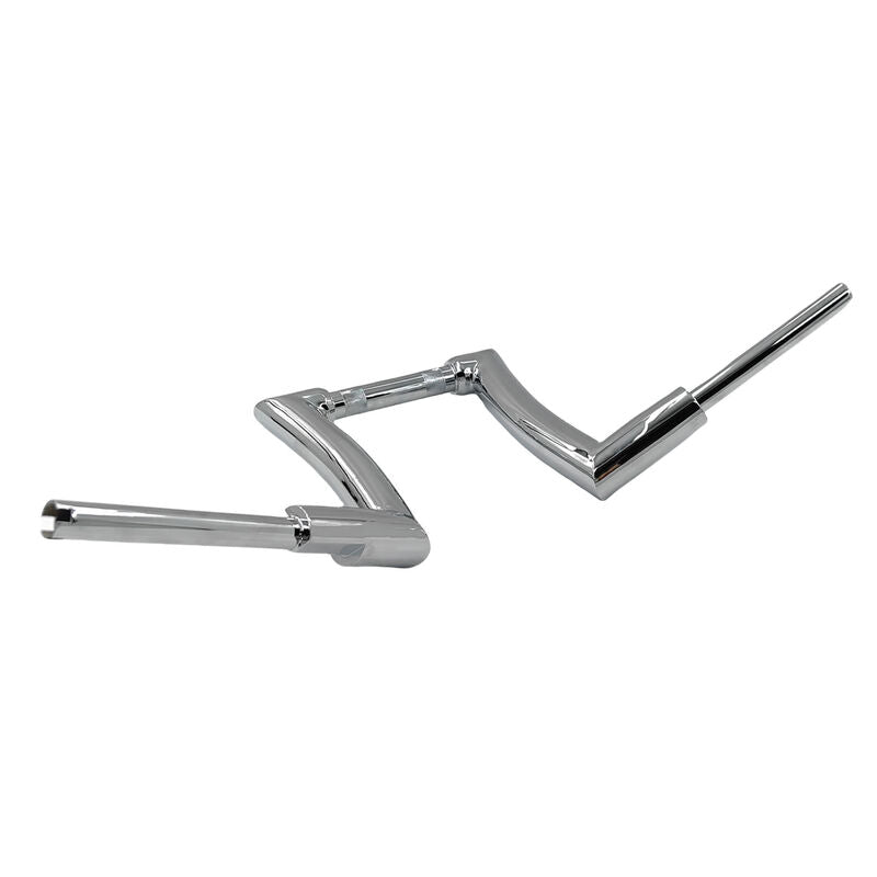 12" Rise Handlebar Ape Hangers 1" Clamp Fat Bar Chrome Fit For Harley Honda Yamaha Suzuki Kawasaki Triumph