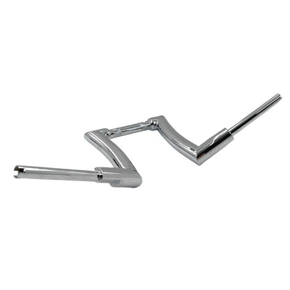 12" Rise Handlebar Ape Hangers 1" Clamp Fat Bar Chrome Fit For Harley Honda Yamaha Suzuki Kawasaki Triumph