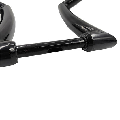14" Rise Ape Hanger Handlebar 2" Fat Bar Black Fit For Harley Davidson Sportster XL883 XL1200 X48 72 Street Bob Dyna