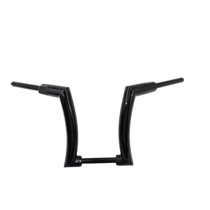 14" Rise Ape Hanger Handlebar 2" Fat Bar Black Fit For Harley Davidson Sportster XL883 XL1200 X48 72 Street Bob Dyna