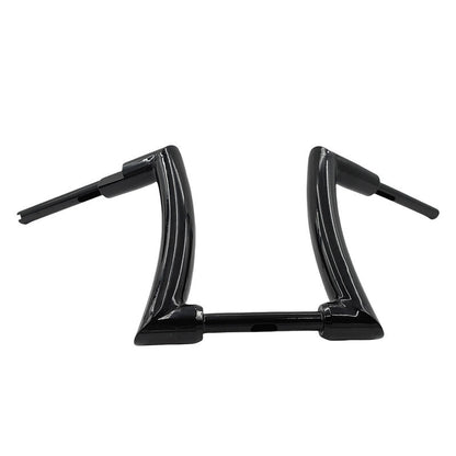 14" Rise Ape Hanger Handlebar 2" Fat Bar Black Fit For Harley Davidson Sportster XL883 XL1200 X48 72 Street Bob Dyna