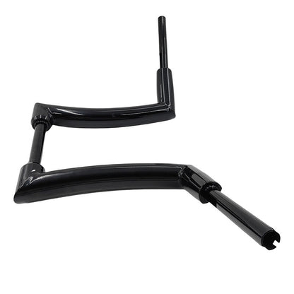 14" Rise Ape Hanger Handlebar 2" Fat Bar Black Fit For Harley Davidson Sportster XL883 XL1200 X48 72 Street Bob Dyna