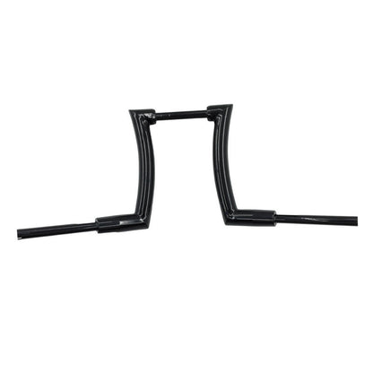 14" Rise Ape Hanger Handlebar 2" Fat Bar Black Fit For Harley Davidson Sportster XL883 XL1200 X48 72 Street Bob Dyna