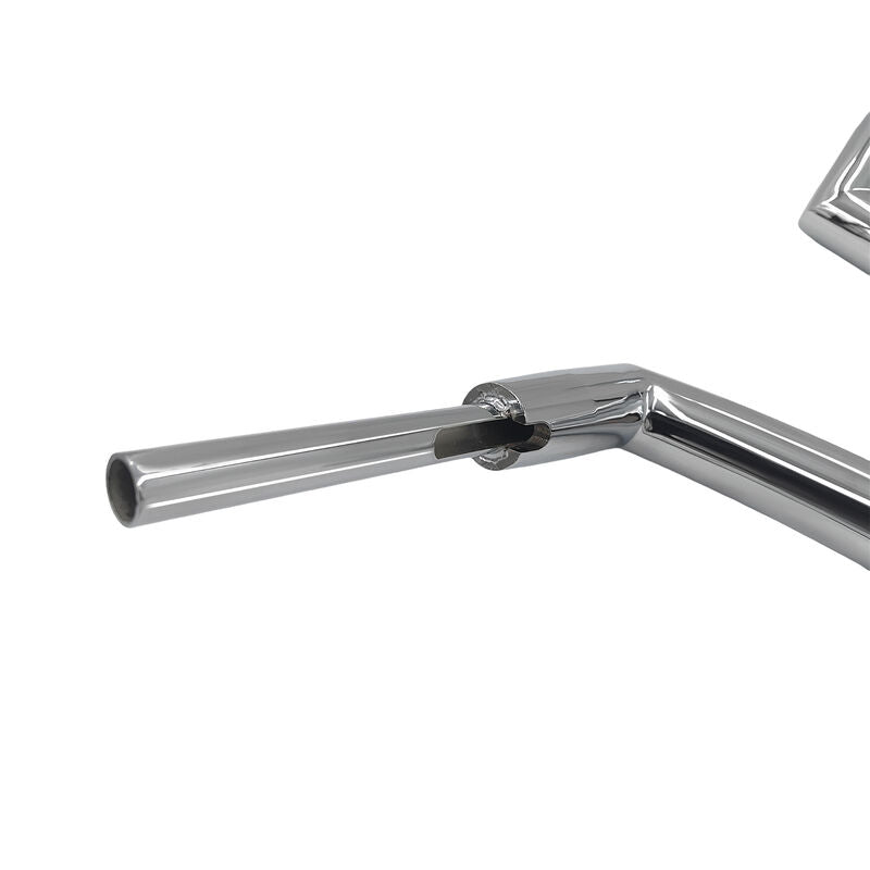 14" Rise 2" Ape Hanger Handlebar Chrome Fit For Harley Davidson Sportster XL883 XL1200 X48 72 Street Bob Dyna