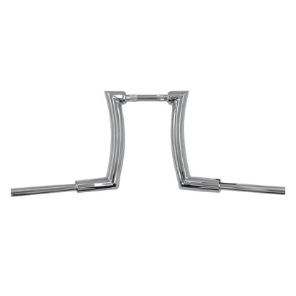 14" Rise 2" Ape Hanger Handlebar Chrome Fit For Harley Davidson Sportster XL883 XL1200 X48 72 Street Bob Dyna
