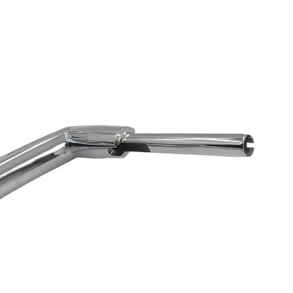 14" Rise 2" Ape Hanger Handlebar Chrome Fit For Harley Davidson Sportster XL883 XL1200 X48 72 Street Bob Dyna