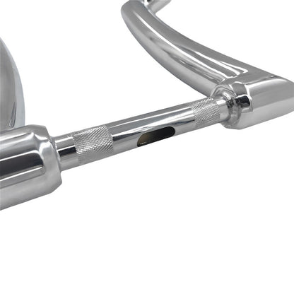 14" Rise 2" Ape Hanger Handlebar Chrome Fit For Harley Davidson Sportster XL883 XL1200 X48 72 Street Bob Dyna