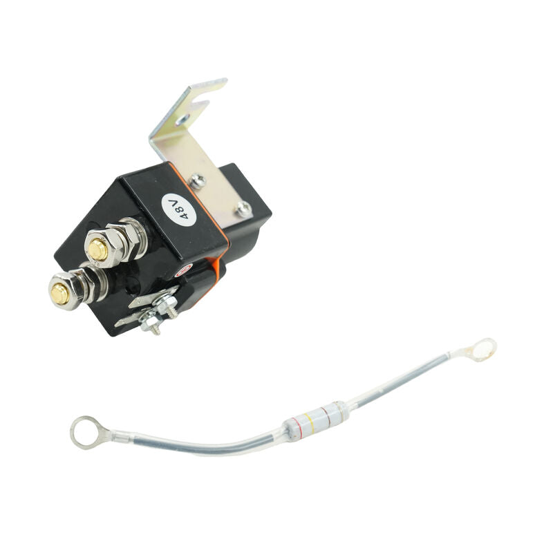 48V Golf Cart Solenoid W/ Resistor Fit For Club Car DS Precedent 101908701 1014947