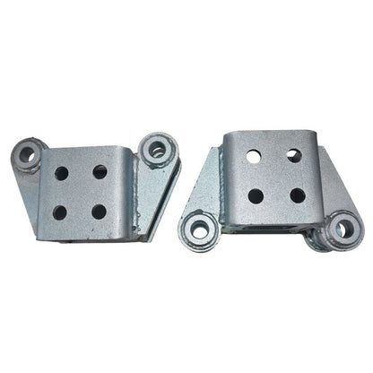 1 x Set Of Fold Away Hinge Kit Zinc Plated Suit For 3x3 Trailer Tongue