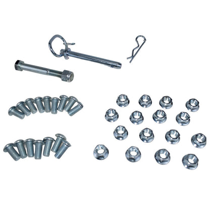 1 x Set Of Fold Away Hinge Kit Zinc Plated Suit For 3x3 Trailer Tongue
