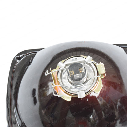 7 x 5 Inches Headlight H4 Upgrade Kit Fit For Hilux 83-05 Hi Watt Globes 1 Pair