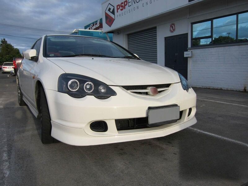 Black Dual Halo LED Projector Headlights Fit For Honda Integra Type S Type R 2001-2003