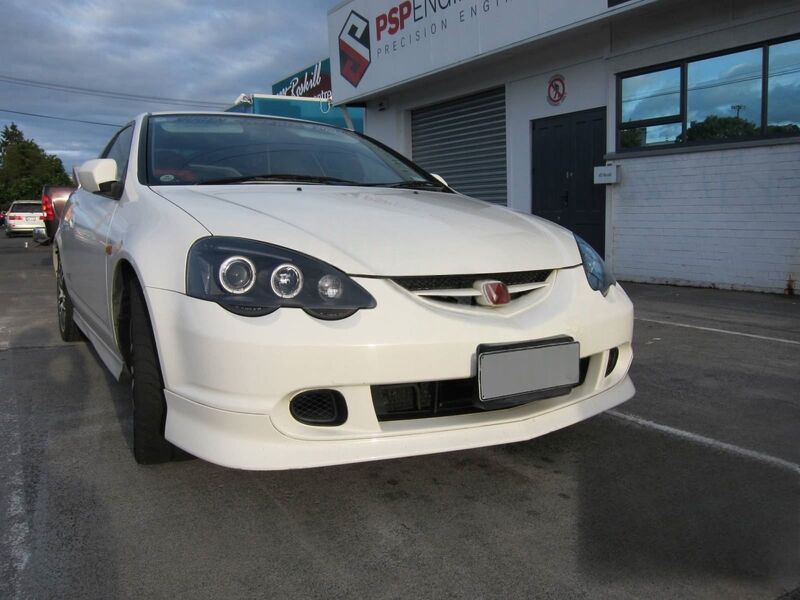 Black LED Angel-Eyes Projector Headlights Fit For Honda Integra DC5 Type S Type R 2001-2003