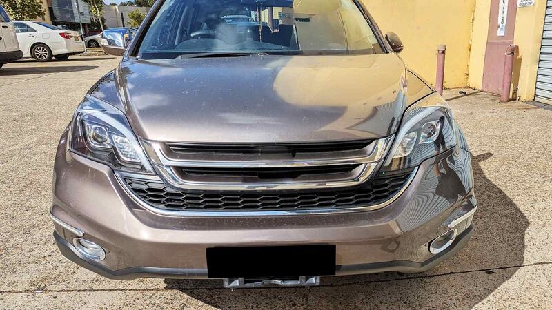 3D LED DRL Looks Projector Headlights Fit For Honda CR-V CRV 2007-2012