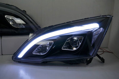 3D LED DRL Looks Projector Headlights Fit For Honda CR-V CRV 2007-2012