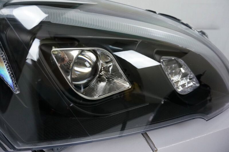 3D LED DRL Looks Projector Headlights Fit For Honda CR-V CRV 2007-2012