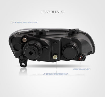 LED Headlights Sequential Blinker Fit For Holden VE Commodore Series 1 & 2 Without Globe