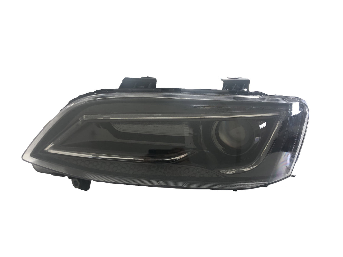 Black LED Headlights Sequential Blinker Fit For Holden VE Commodore Series 1 & 2 Without Globe