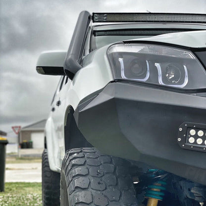 Back LED DRL Projector Headlights Fit For Isuzu D-MAX DMAX UTE 2012-2016
