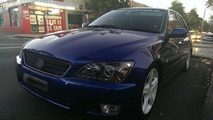 Black CCFL DRL Projector Headlights Fit For Lexus IS200 IS300 Toyota Altezza 1999-2005