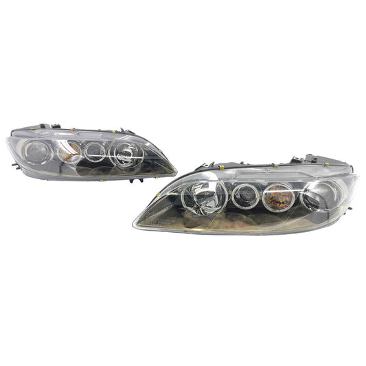 Pair Head Lights Front Fit For Mazda 6 Sedan / Hatchback GY Wagon 08/2005-01/2008