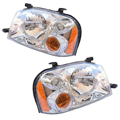 HeadLight Fit For Nissan Navara D22 Series 2001-2014 L+R