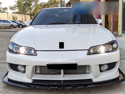 COPLUS Dual LED Projector Head Lights LED Indicators Fit For Nissan 200SX S15 Silvia 1999-2002