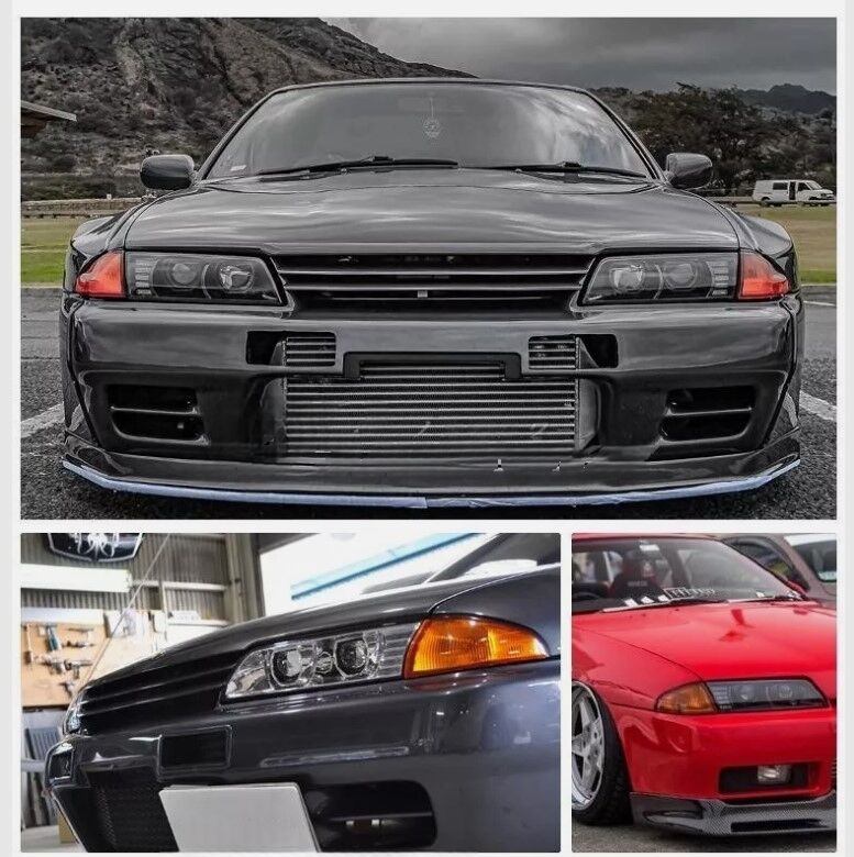 COPLUS 78 Works Dual LED Projector Headlights Fit For Nissan Skyline R32 GTR GTST RB26 1989-1994
