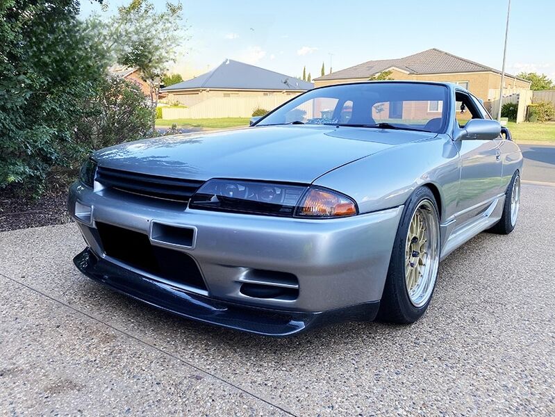 COPLUS 78 Works Dual LED Projector Headlights Fit For Nissan Skyline R32 GTR GTST RB26 1989-1994