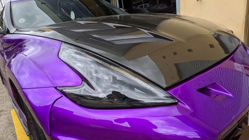 COPLUS Triple LED Projector Headlights with Sequential Indicators Fit For Nissan 370Z Z34 2008-2021