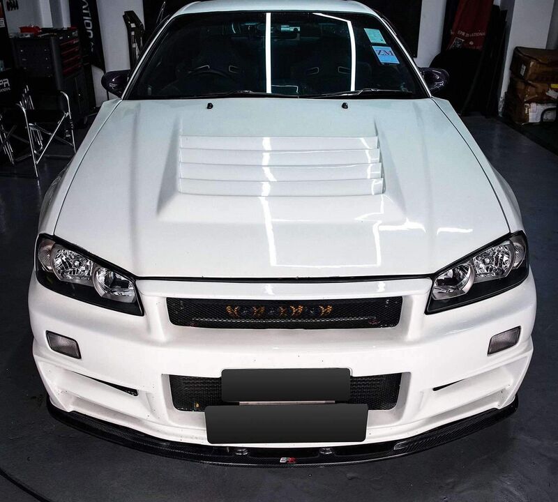 BNR34 GTR R34 OE Style Headlights Fit For Nissan Skyline R34 GTT GTR 1998-2001