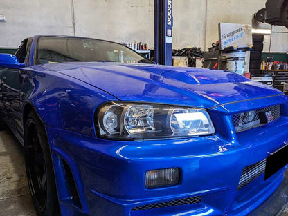 BNR34 GTR R34 OE Style Headlights Fit For Nissan Skyline R34 GTT GTR 1998-2001