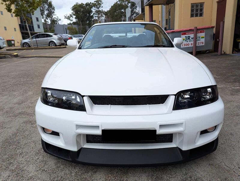 JDM Black OE Projector Headlights Fit For Nissan Skyline R33 GTR GTS25 GTS Series 1&3