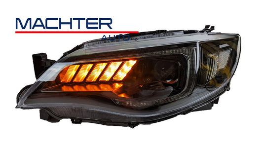 Coplus LED Projector Dynamic Headlights Fit For Subaru Impreza WRX STI G3 2008-2013