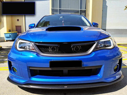 V2 LED 3D DRL Projector Sequential Headlights Fit For Subaru Impreza WRX G3 Halogen Type 2008-2013