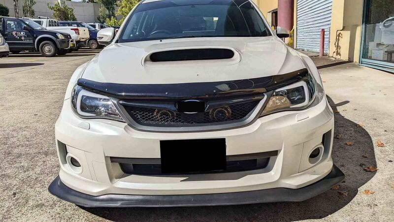 V2 LED 3D DRL Projector Sequential Headlights Fit For Subaru Impreza WRX G3 Halogen Type 2008-2013