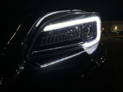 VLAND LED DRL Dynamic Signal Headlights Fit For Subaru WRX STI Levorg 2015-2017