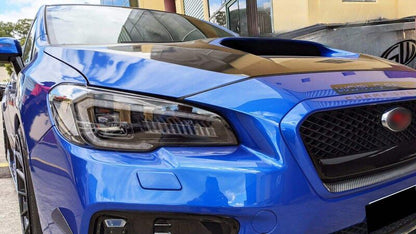 VLAND LED DRL Dynamic Signal Headlights Fit For Subaru WRX STI Levorg 2015-2017