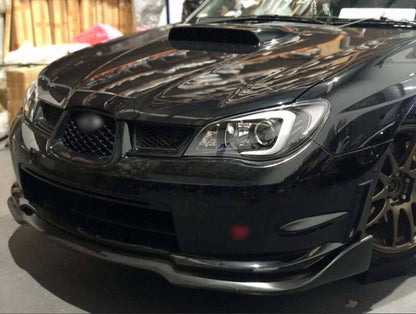 LED 3D Stripe DRL Projector Headlights Fit For Subaru Impreza WRX GD HID TYPE 2005-2007