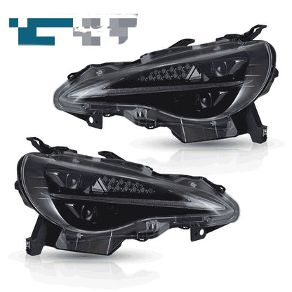 3D Full LED Headlights W/Animation Fit For Subaru BRZ Toyota 86 2012-2020