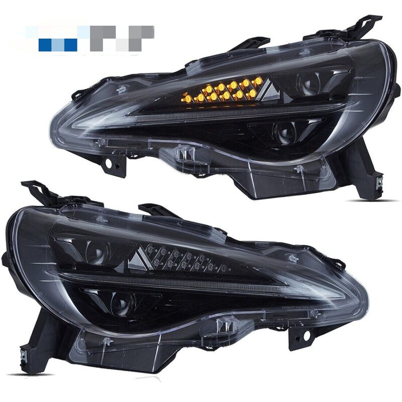 3D Full LED Headlights W/Animation Fit For Subaru BRZ Toyota 86 2012-2020