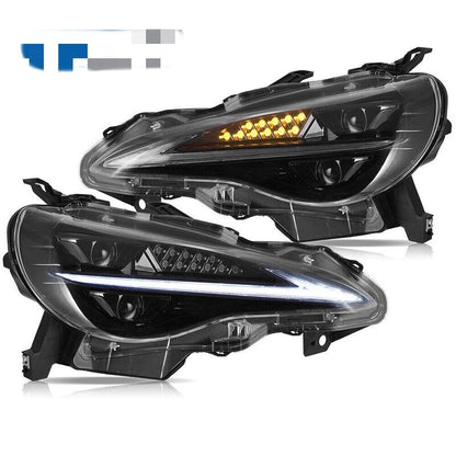3D Full LED Headlights W/Animation Fit For Subaru BRZ Toyota 86 2012-2020