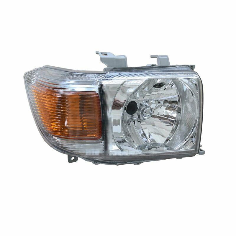 Headlights Pair Fit For Toyota Landcruiser VDJ 76 78 79 Series 2007-ON Ute Wagon Troopy