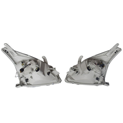 Smoke Angel Eye LED Headlights Fit For Toyota Prado 120 Series 02-09 Pair