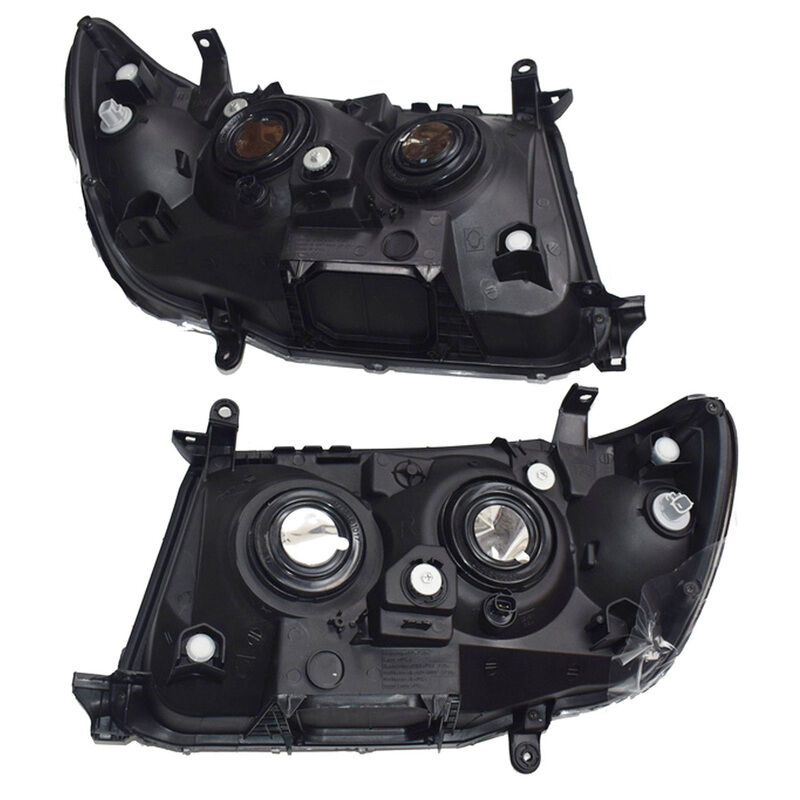 Pair Angel Eyes Head Lights Fit For Toyota Landcruiser 100 Series 2005-2007