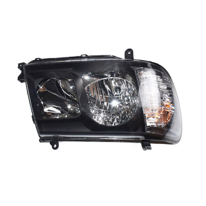 Pair Angel Eyes Head Lights Fit For Toyota Landcruiser 100 Series 2005-2007