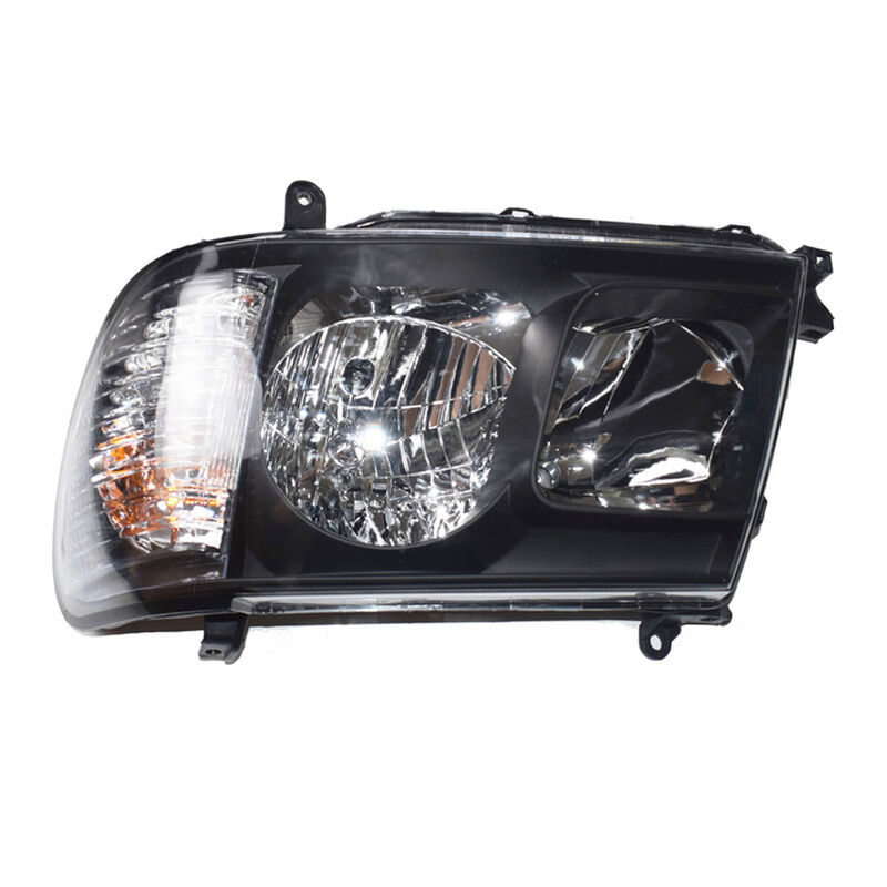Pair Angel Eyes Head Lights Fit For Toyota Landcruiser 100 Series 2005-2007