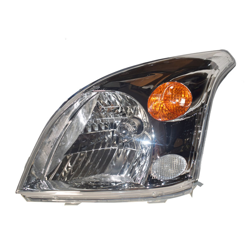 Chrome Pair HeadLights Fit For Toyota Landcruiser Prado 120 Series 2002-2009